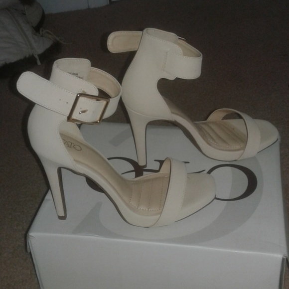 Cato Shoes - Light Beige Heels